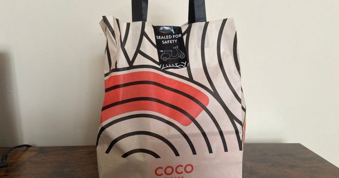 I tried Coco di Mama and the pasta pots reminded me of school lunches

