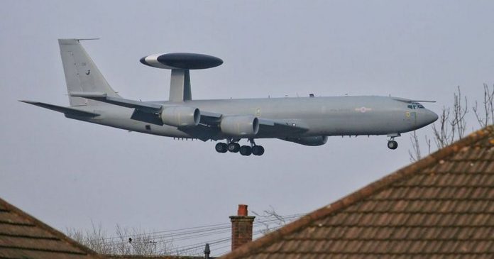 Plane spotters kept on their toes by string of military craft over the West Midlands
