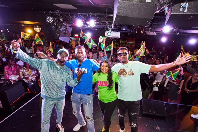 Stylo G and Docktor lit up Jamaica House for Birmingham Commonwealth Games
