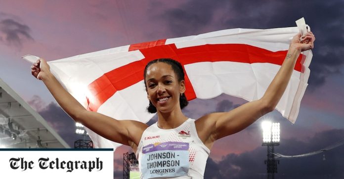Emotions run high for Katarina Johnson-Thompson as she retains Commonwealth gold

